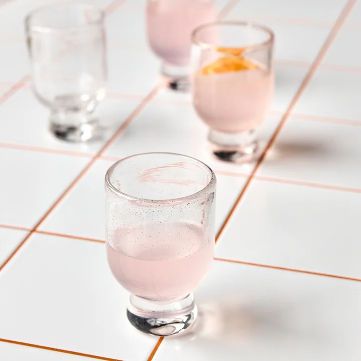 House Doctor - Rich Verre à boire, 230 cl, transparent (set de 4)