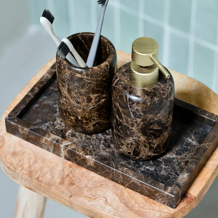 House Doctor - Able Plateau, 24 x 14 cm, brun