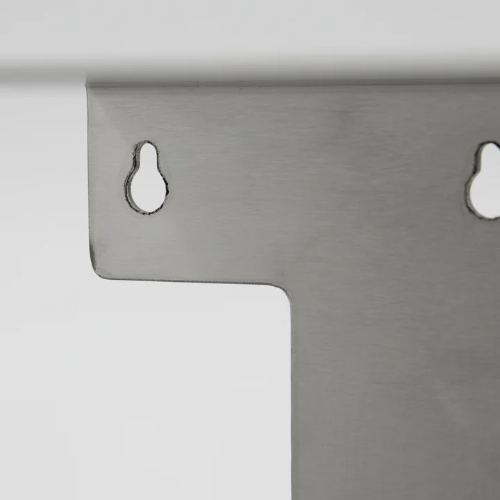 House Doctor - Book Étagère murale, L 32 cm, finition argent brossé