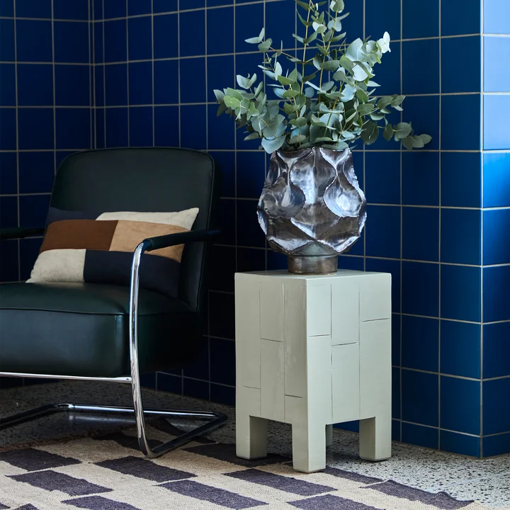 House Doctor - Brick Table d'appoint, H 50,5 cm, sable