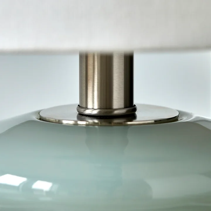 House Doctor - Step Lampe de table, S, bleu clair / blanc cassé