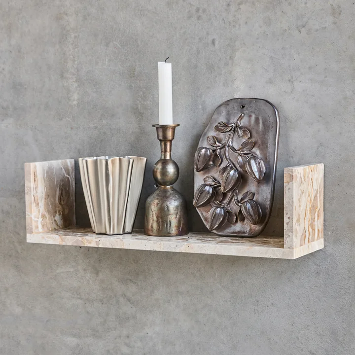 House Doctor - Marr Étagère, marbre, beige