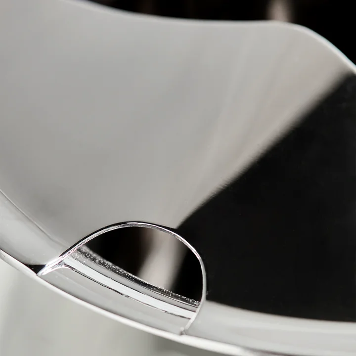 House Doctor - Jug Verseuse, H 22 cm, finition argentée