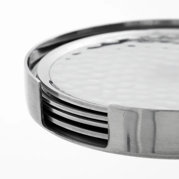 House Doctor - Coaster Dessous de verre, argenté-fini