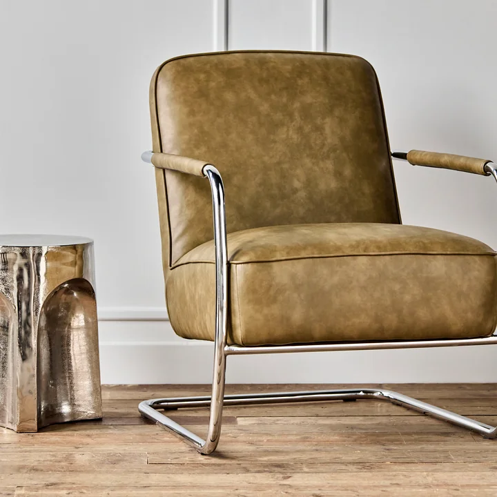 House Doctor - Comma fauteuil lounge, kaki