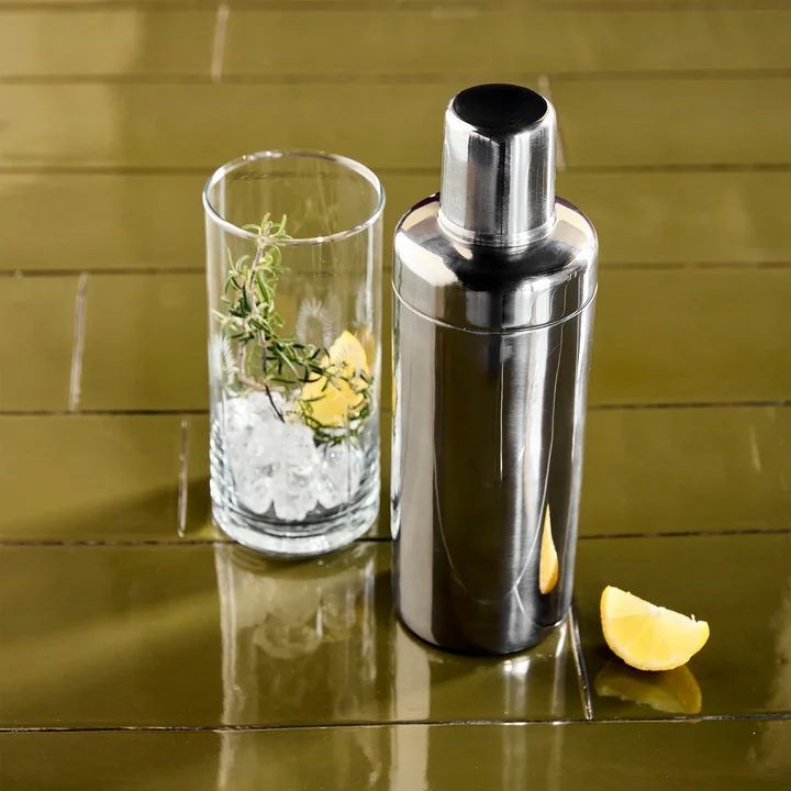 House Doctor - Kett Shaker, finition argentée