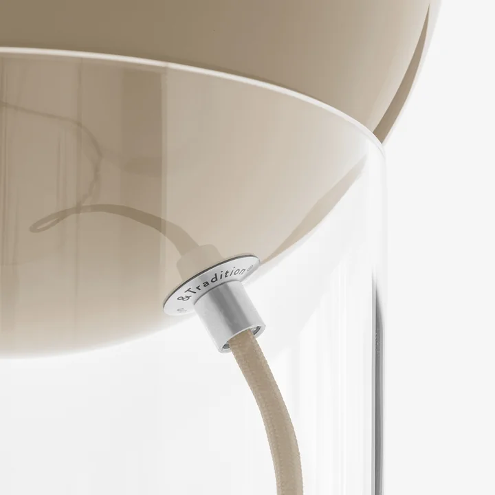 & Tradition - Luminaire Topan VP14, gris-beige, détail