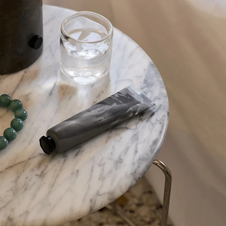 & Tradition - Wire VP11 Plateau de table, Ø 38 cm, marbre (Bianco Carrara)