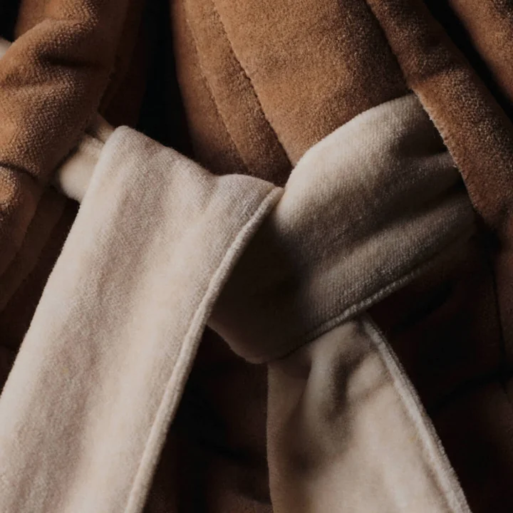 Ferm Living - Vari Sac cadeau, marron (velours)