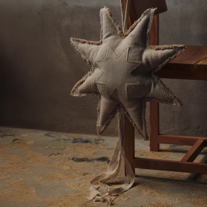 Ferm Living - Vela ornement de fenêtre, naturel