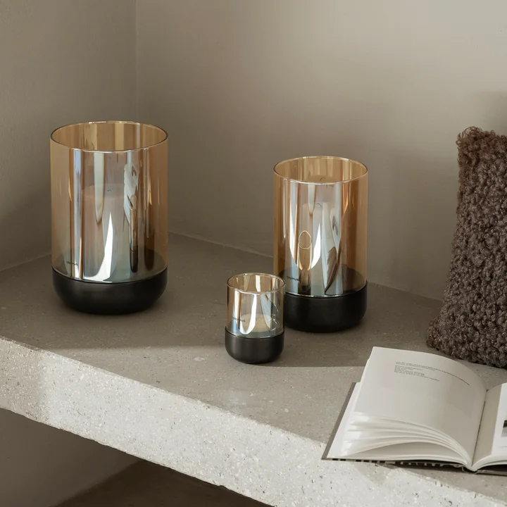 Blomus - Calma Photophores, burned metal