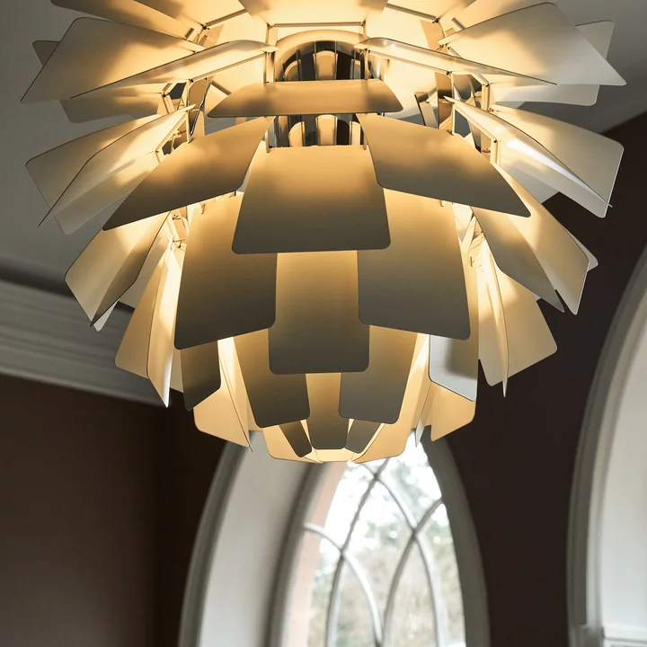 Louis Poulsen - PH Artichoke, dusty green / chromé