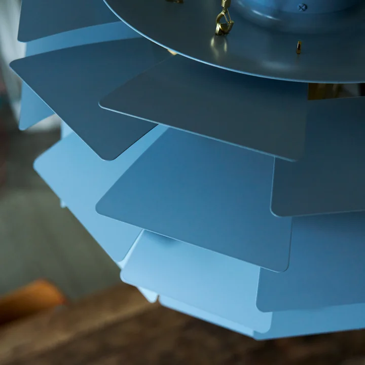 Louis Poulsen - PH Artichoke, dusty blue / laiton