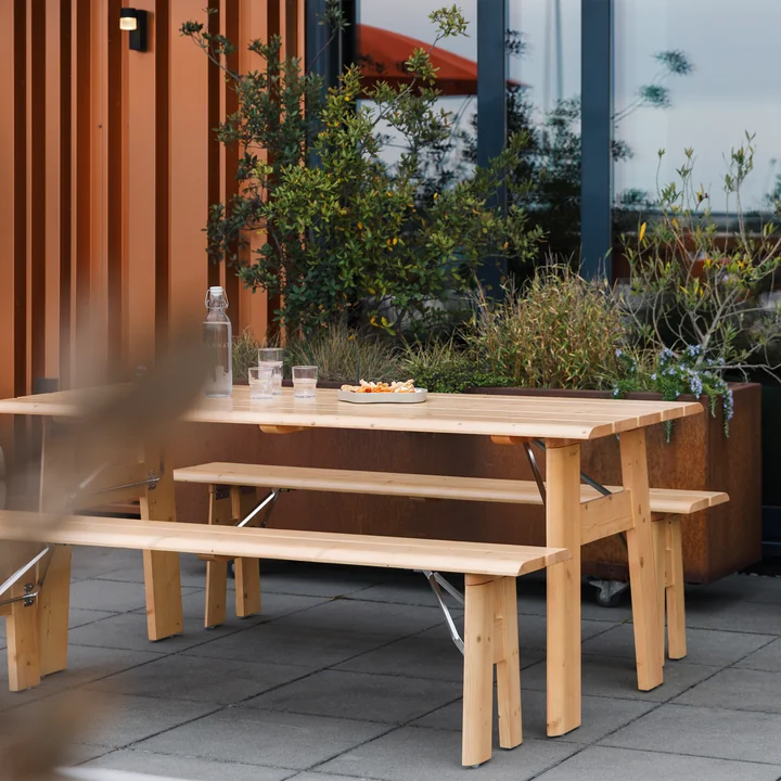 Zuiver - Avenue Ensemble de jardin, nature (3 pièces)