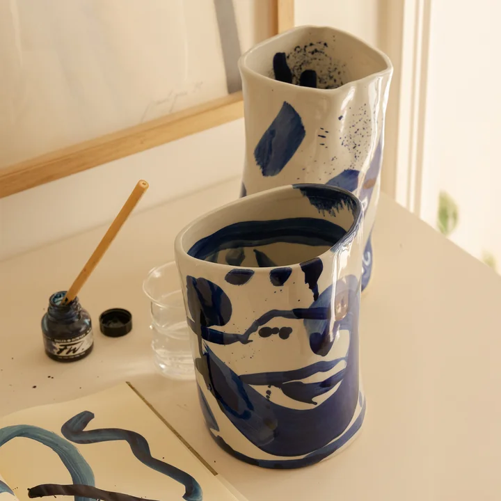 Serax - Sophia Vase S et M, bleu