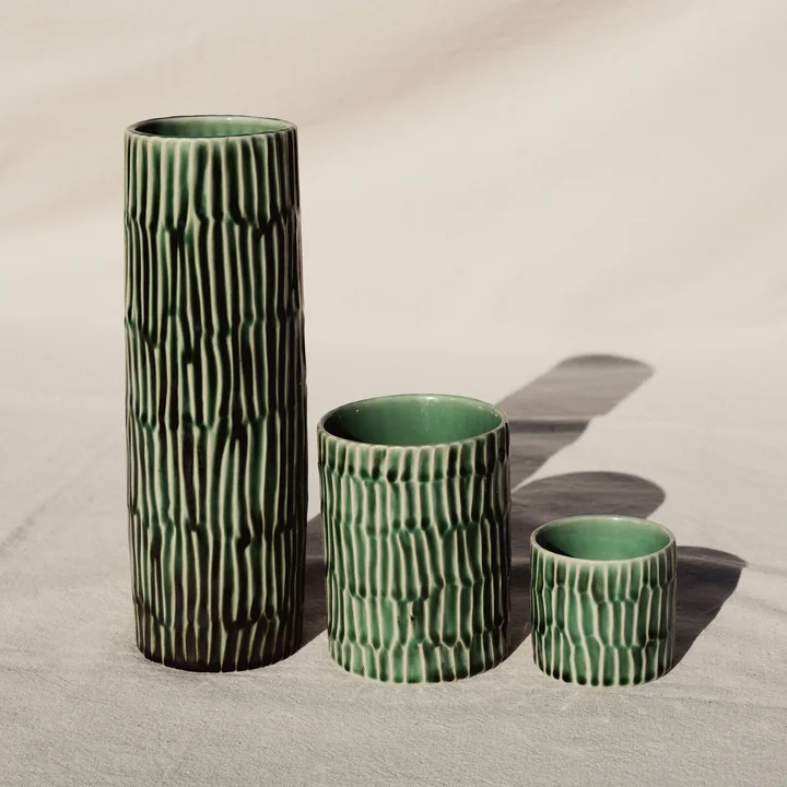 Serax - Verde Lanza Vases, vert