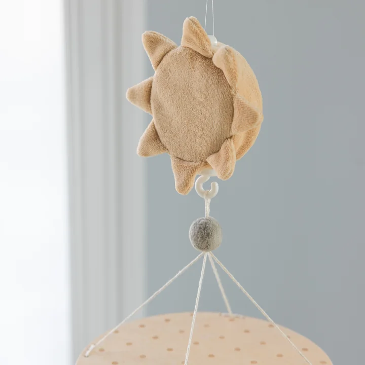 Sebra - Musique & Mobile miroir Woodland, multicolore