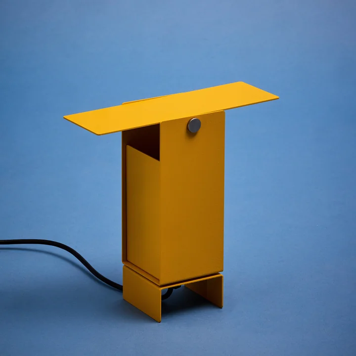 Moebe - Pivoting lampe de table, jaune