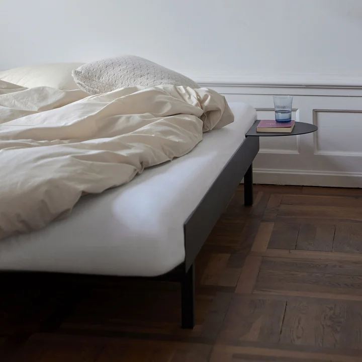 Moebe - Lit, 90 - 180 cm, noir