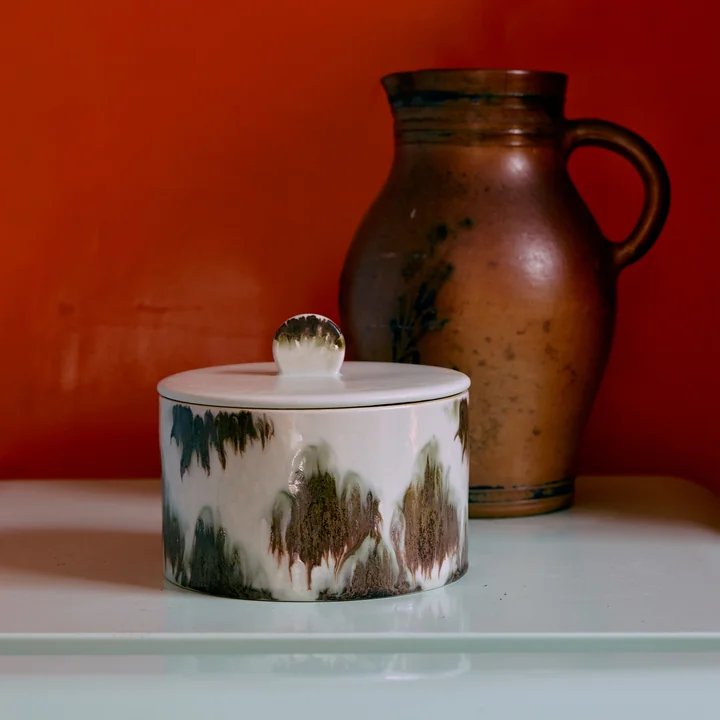 HKliving - 70's Boîte à biscuits 1,65 l, tide