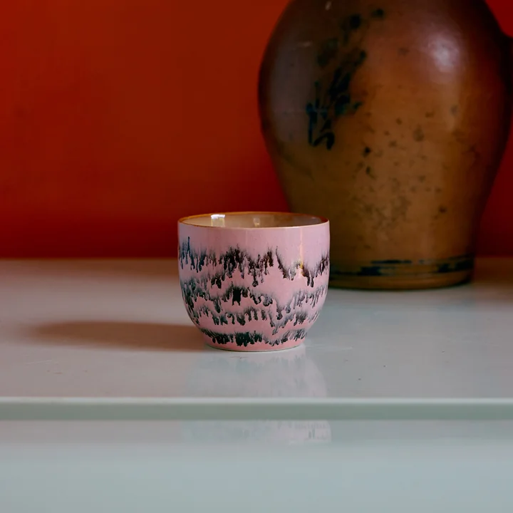 HKliving - 70's Tasse à café, 250 ml, bubble