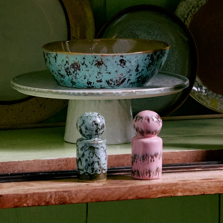 HKliving - 70's Salière et poivrière, baroque