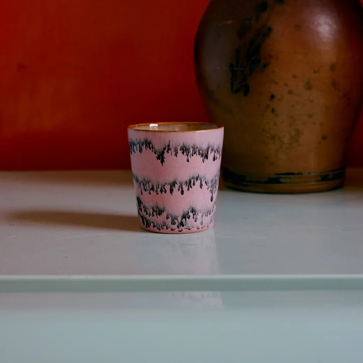 HKliving - 70's Tasse à café, 230 ml, bubble