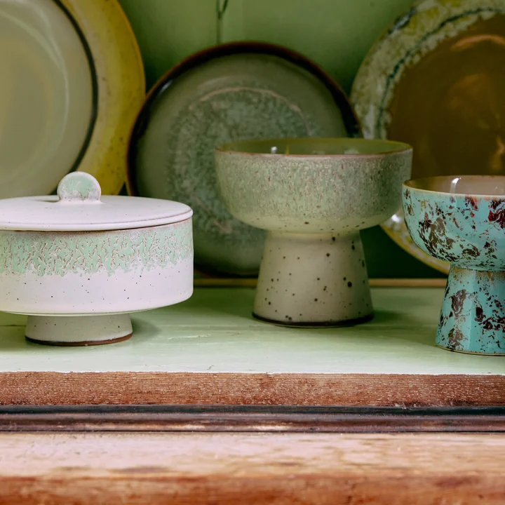 HKliving - 70's Coupe à bonbons, Ø 14 cm, petal