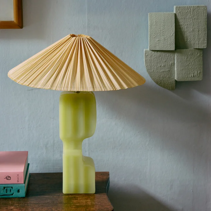 HKliving - Plisse Abat-jour, Ø 44 cm, ivory