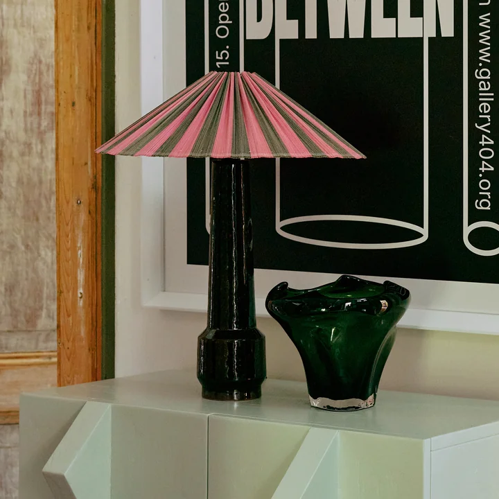 HKliving - Plisse Abat-jour, Ø 44 cm, camellia