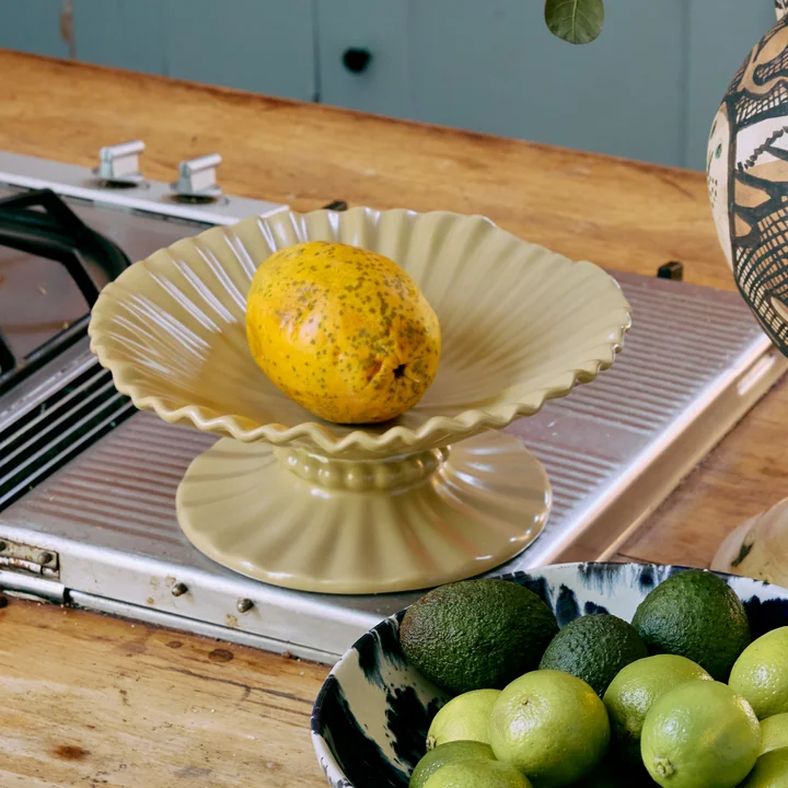 HKliving - New Classics Ribble Coupe avec pied, large