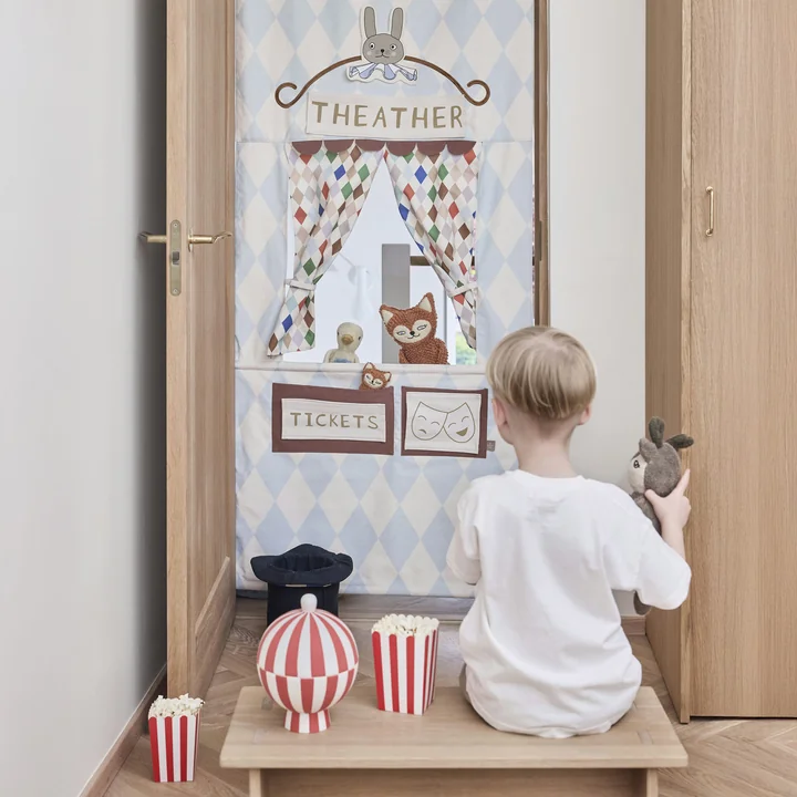 OYOY Mini - Theater & Circus Tapis de jeu de porte, multi