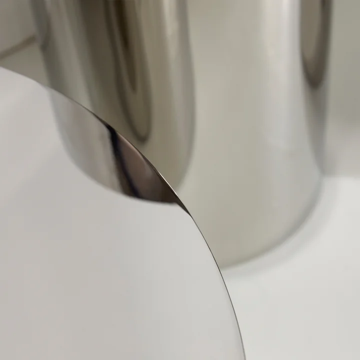 Innovation Living - Tin Drum Tables d'appoint, chrome