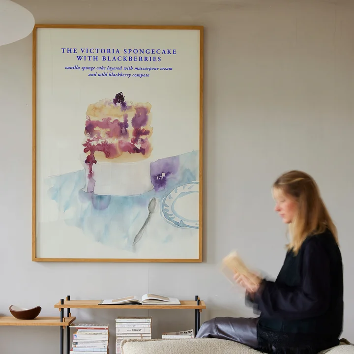 Paper Collective - The Victoria Spongecake Poster, 100 x 140 cm