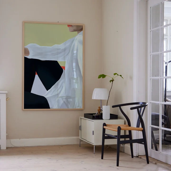 Paper Collective - White Shirt Poster, 100 x 140 cm