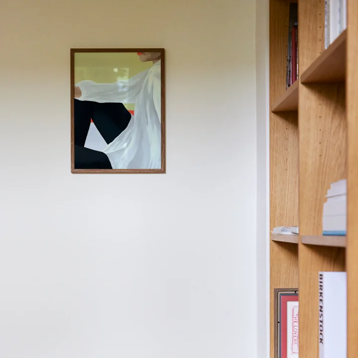 Paper Collective - White Shirt Poster, 30 x 40 cm