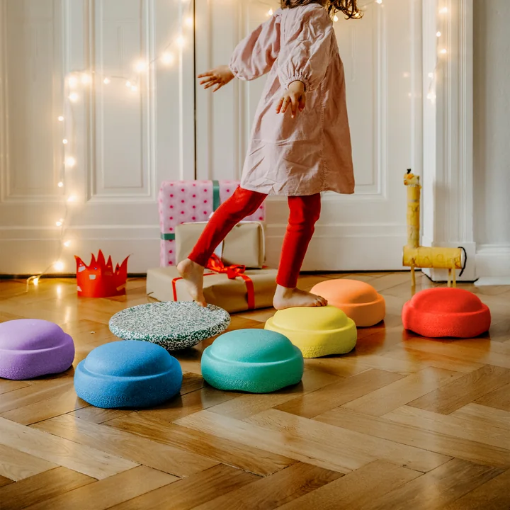 Stapelstein® - Rainbow Set classic, blush special , multicolor (set de 7)