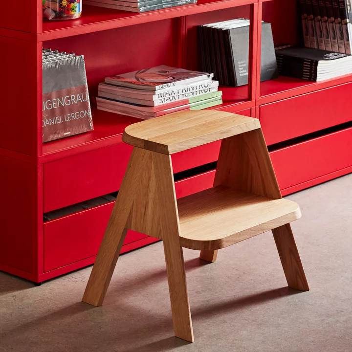 HAY - Butler Escabeau pour tabouret, chêne huilé