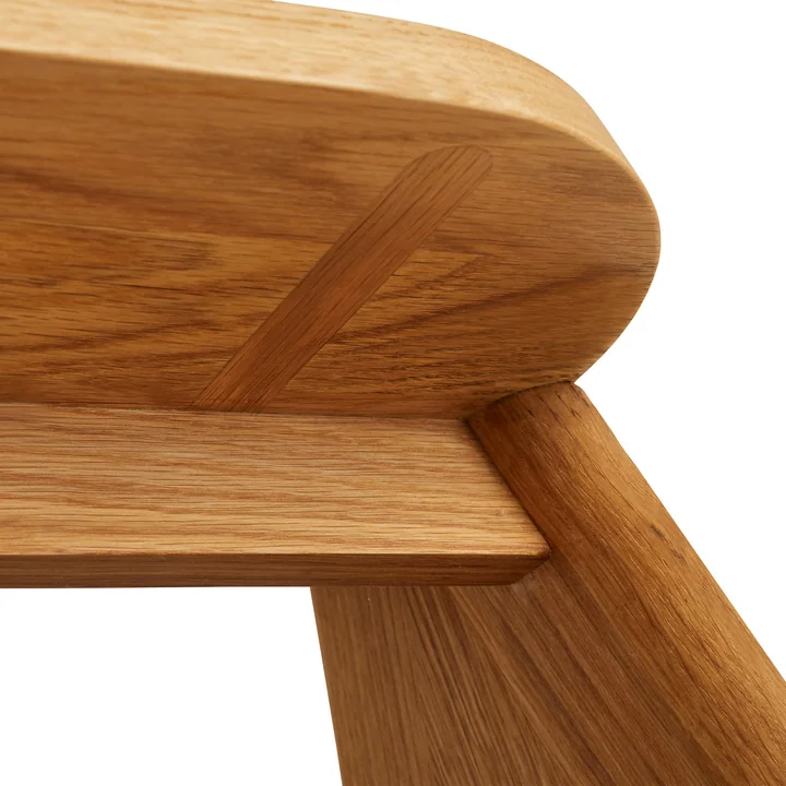 HAY - Butler Escabeau pour tabouret, chêne huilé, détail