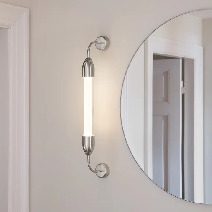 Umage - Lemon Squeeze Applique murale, Single, courte, acier poli