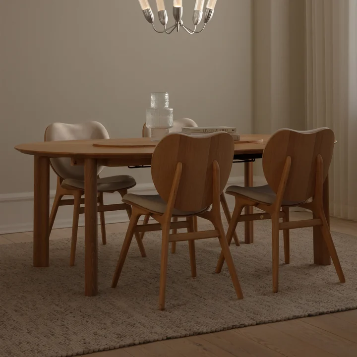 Umage - A Conversation Piece Chaise, chêne / white sands