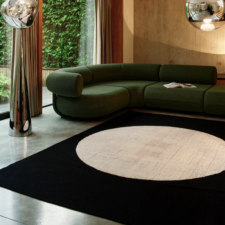 Tom Dixon - Disc Tapis, noir