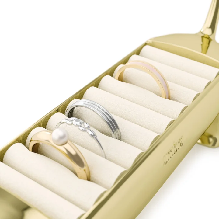 Umbra - Porte-anneaux Dachsie, laiton