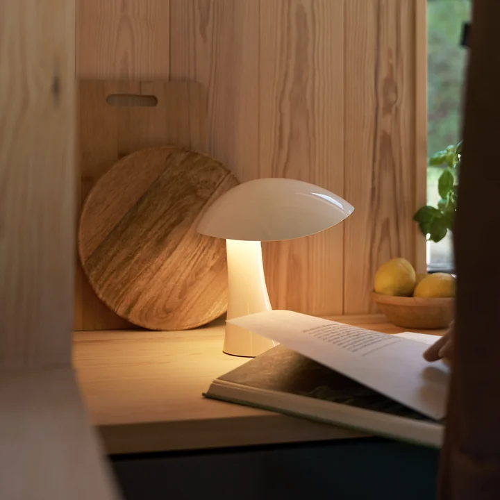 Louis Poulsen - Rumee 220 Lampe de bureau LED portable à batterie, cloud white