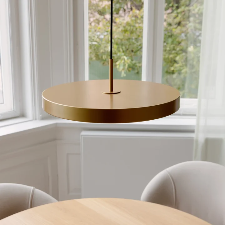 Umage - Asteria Plus Medium Lampe suspendue LED, laiton