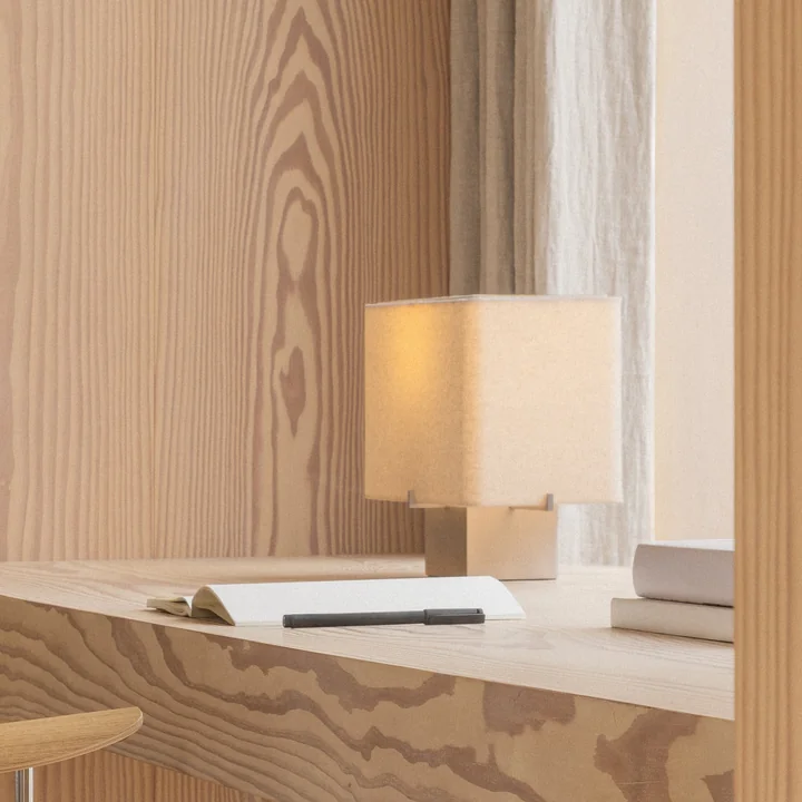 Audo - Nonna Lampe de table, H 24, aluminium