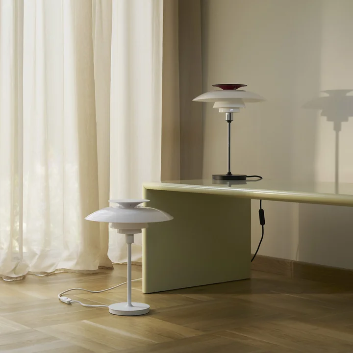 Louis Poulsen - PH80 lampe de table, blanc opalin