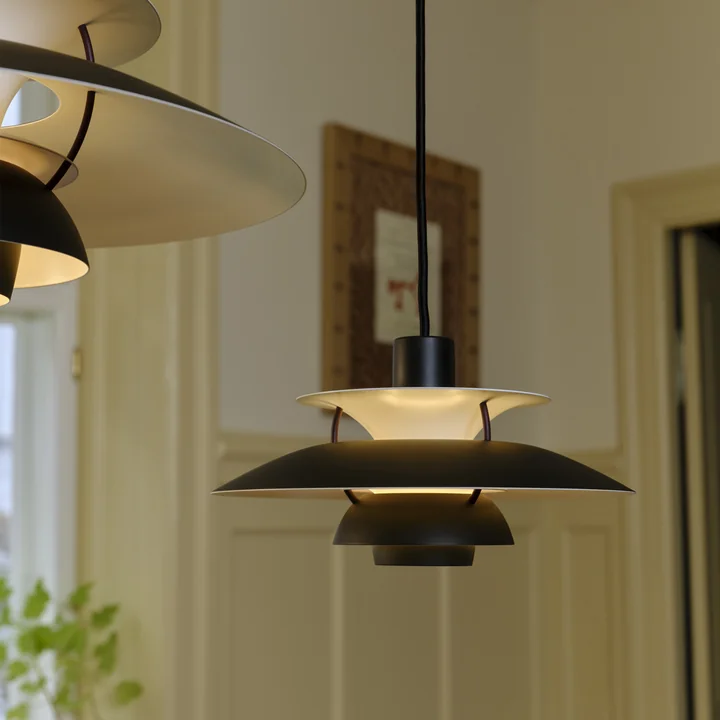 Louis Poulsen - PH 5 Mini lampe suspendue, noir (Black Edition 2025)