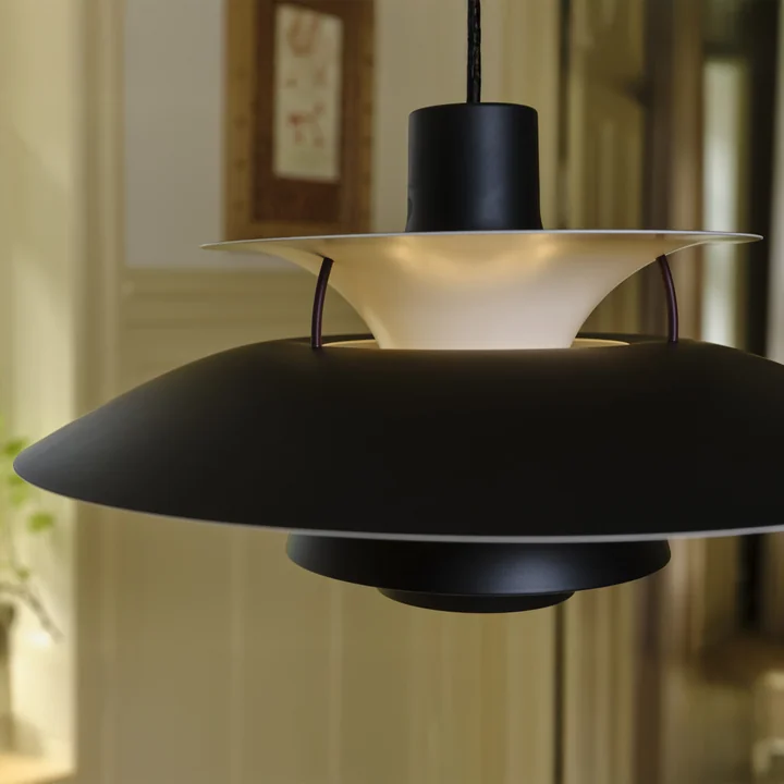 Louis Poulsen - PH 5 lampe suspendue, noir (Black Edition 2025)
