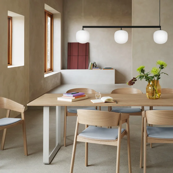 Muuto - Rime Rail Lampe suspendue, Ø 18 cm, noir